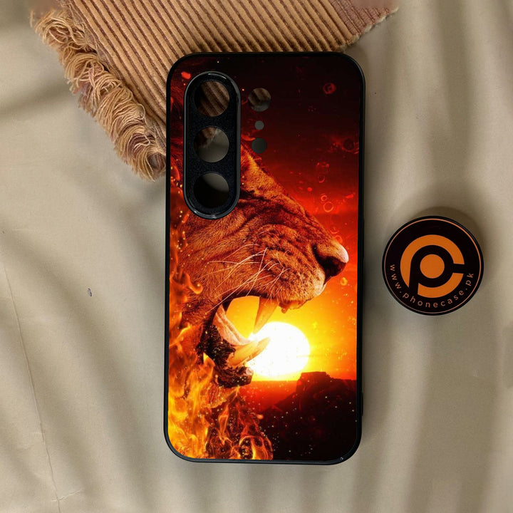 Tecno Camon 50 Ultra - Tiger Design 1 - Premium Metal Printed Soft Bumper Shock Proof Case
