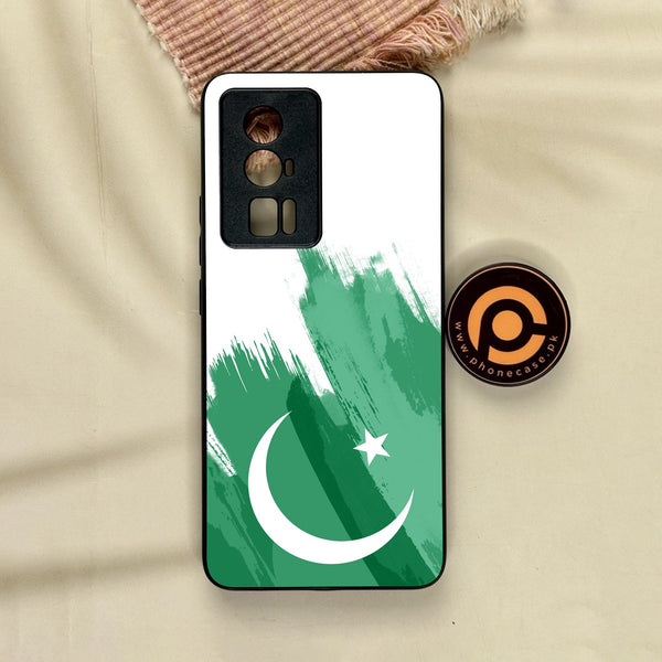 Xiaomi Redmi K60 Pro - Pakistan Design 8 - Premium Metal Printed Soft Bumper Shock Proof Case