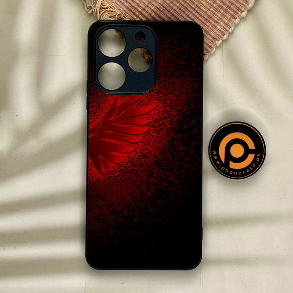 Realme Note 70 - Angel 2.0 Design 2 - Premium Metal Printed Soft Bumper Shock Proof Case