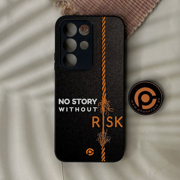 Realme C85 - The Risk Taker - Premium Metal Printed Soft Bumper Shock Proof Case