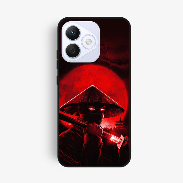 Honor X60i - Ninja Design 2 - Premium Metal Printed Soft Bumper Shock Proof Case
