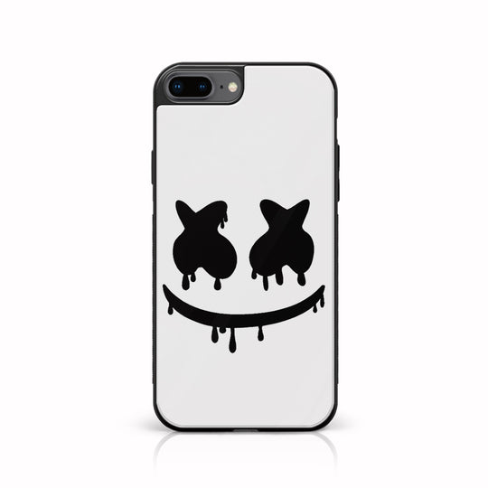 iPhone 7 Plus/8 Plus  - Cartoon Design 5 - Premium Printed Glass soft Bumper shock Proof Case CS-14101