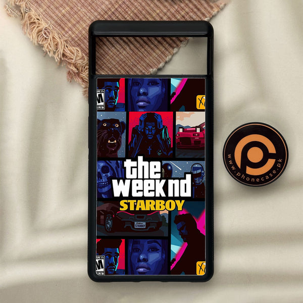 Google Pixel 6 - The Weeknd Star Boy - Premium Metal Printed Soft Bumper Shock Proof Case