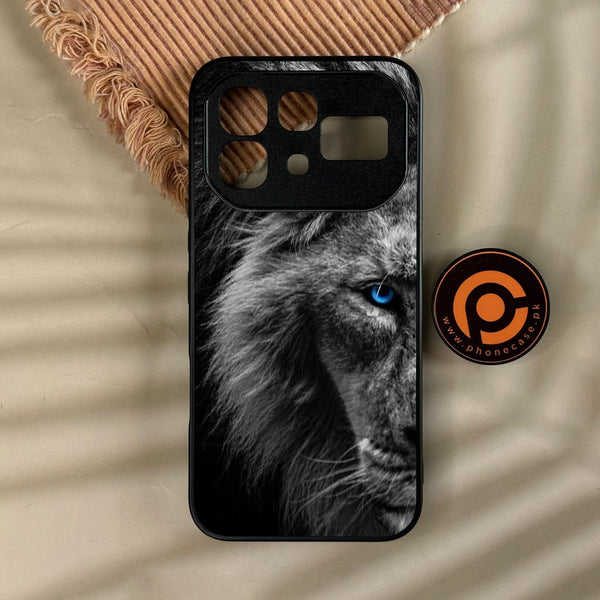 Infinix Note 60 - Tiger Design 8 - Premium Metal Printed Soft Bumper Shock Proof Case