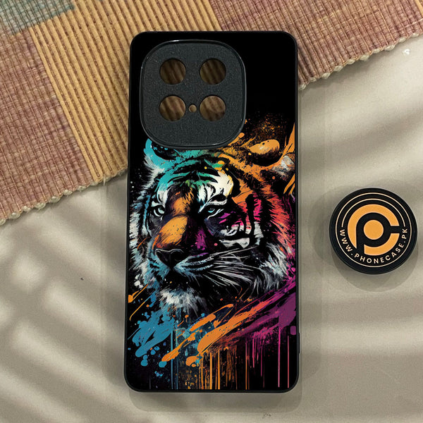 iQOO Z10 Turbo Pro - Tiger 2.0 Design 9 - Premium Metal Printed Soft Bumper Shock Proof Case