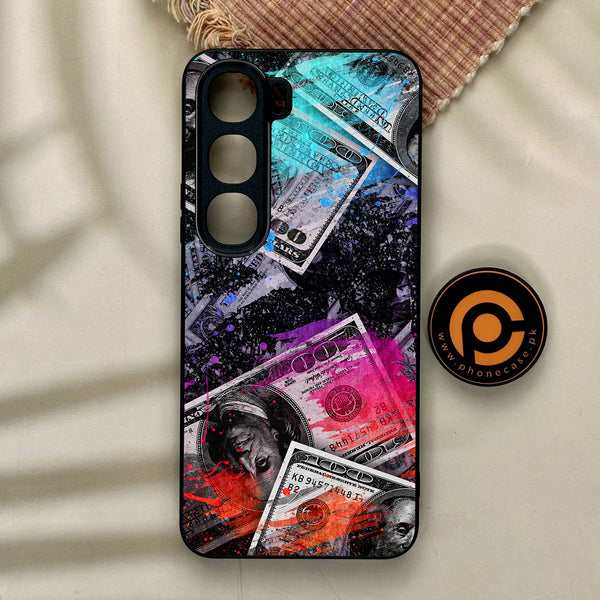 Vivo Y21d - Dollar Design 4 - Premium Metal Printed Soft Bumper Shock Proof Case