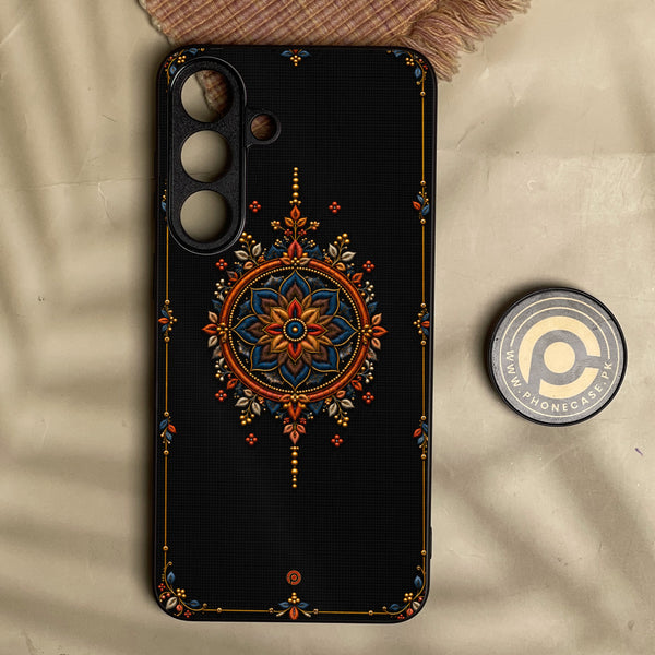 Samsung Galaxy A23 - Classic Weave Design 25 - Premium Metal Printed Soft Bumper Shock Proof Case