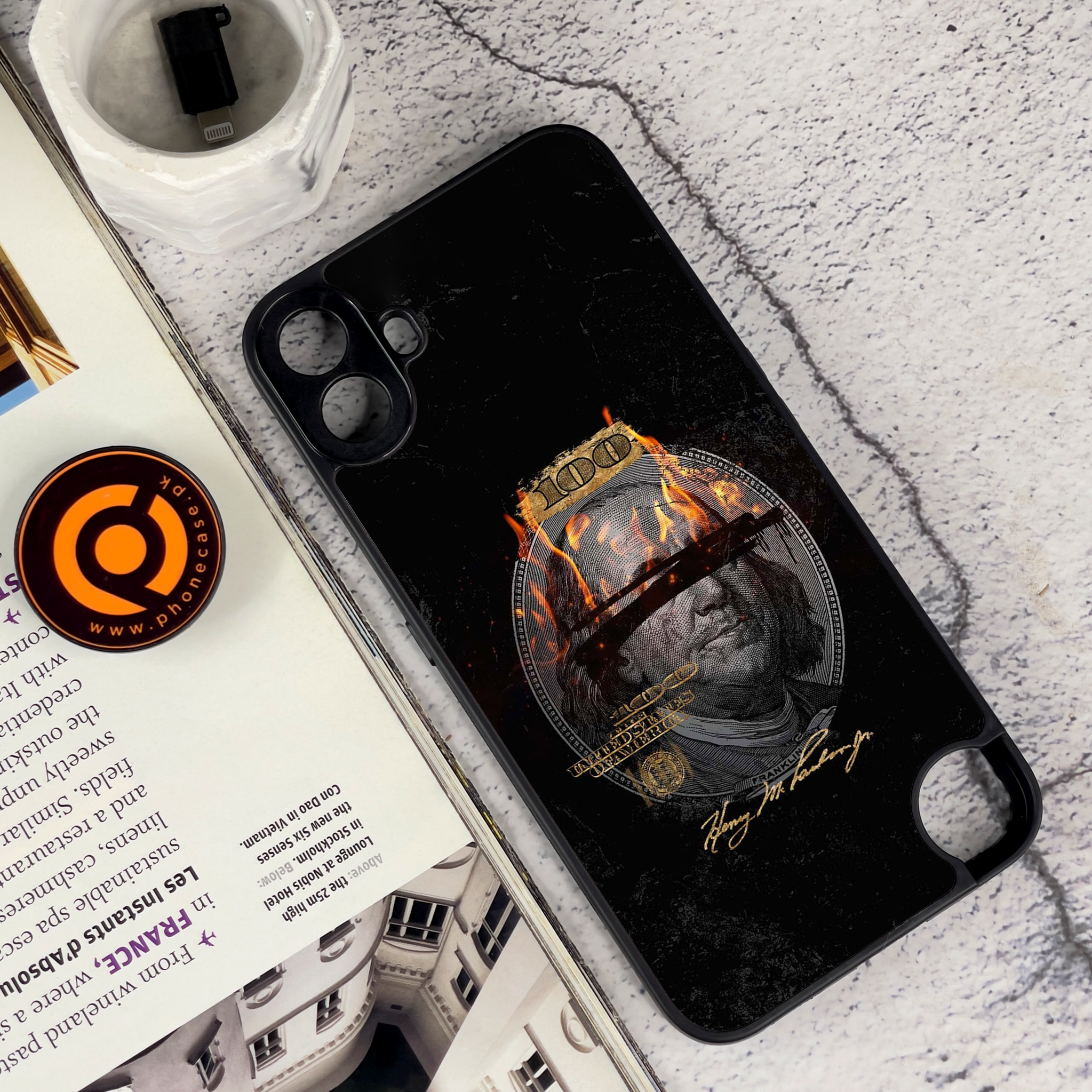 Nothing CMF Phone 1 - Dollar Series - Premium Metal Printed soft Bumper Shock Proof Case