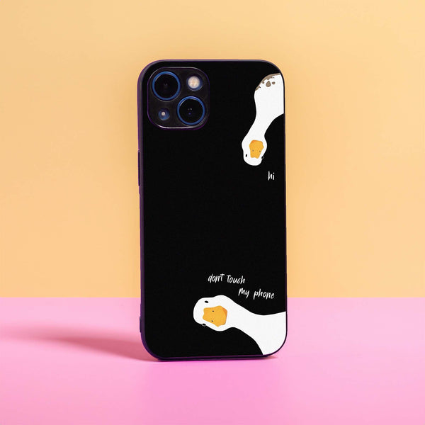 Don't Touch My Phone! - Premium Metal Case All Models