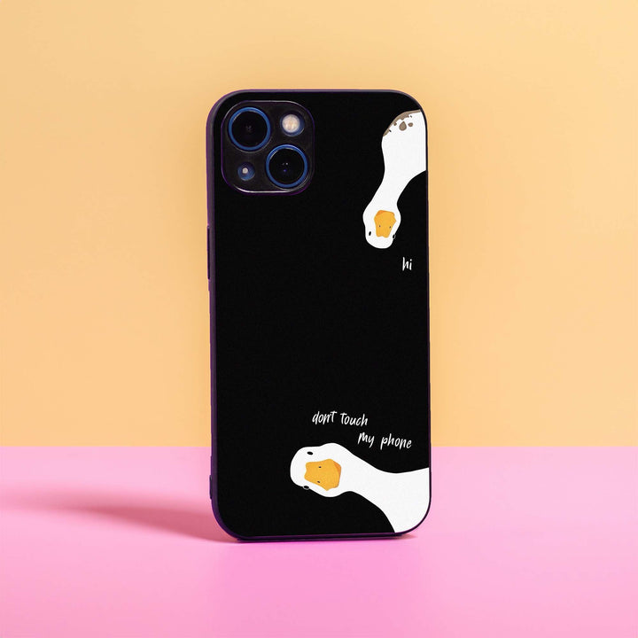 Don't Touch My Phone! - Premium Metal Case All Models
