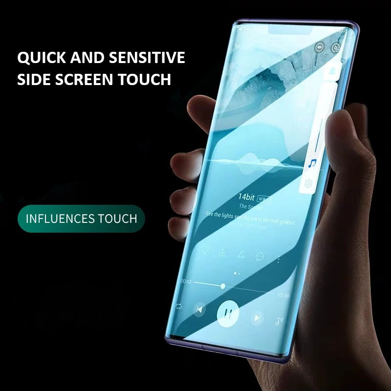 OnePlus 8 Pro - 30 Second UV Edge to Edge Ultra Clear Tempered Glass Screen Protector