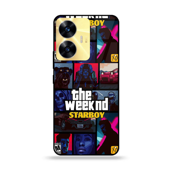 Realme C55 - The Weeknd Star Boy - Premium Printed Glass soft Bumper Shock Proof Case