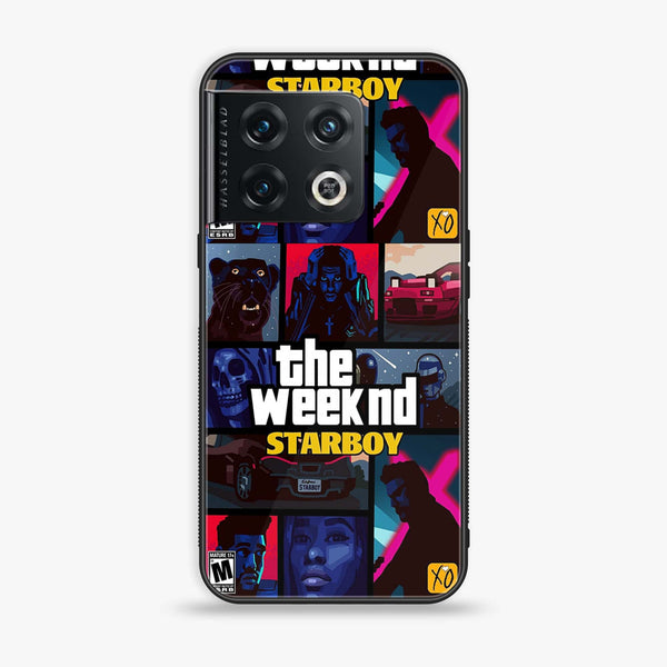 OnePlus 10 Pro - The Weeknd Star Boy - Premium Printed Glass soft Bumper Shock Proof Case