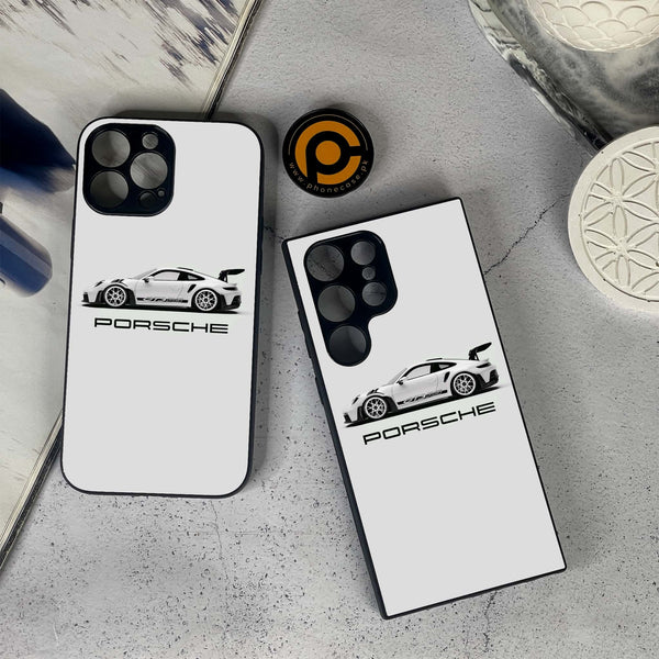 Track-Ready Porsche - HQ Ultra Shine Premium Metal Phone Case All Models