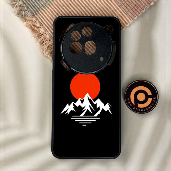 Nothing Phone 3a Pro - Minimalistic Design 2 - Premium Metal Printed Soft Bumper Shock Proof Case