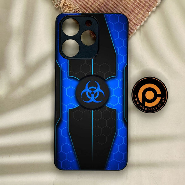 Realme Note 70 - Biohazard Design 1 - Premium Metal Printed Soft Bumper Shock Proof Case