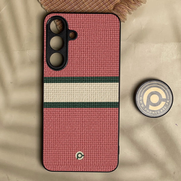 Phone Case - Classic Weave Design 22 - Premium Metal Printed Soft Bumper Shock Proof Case