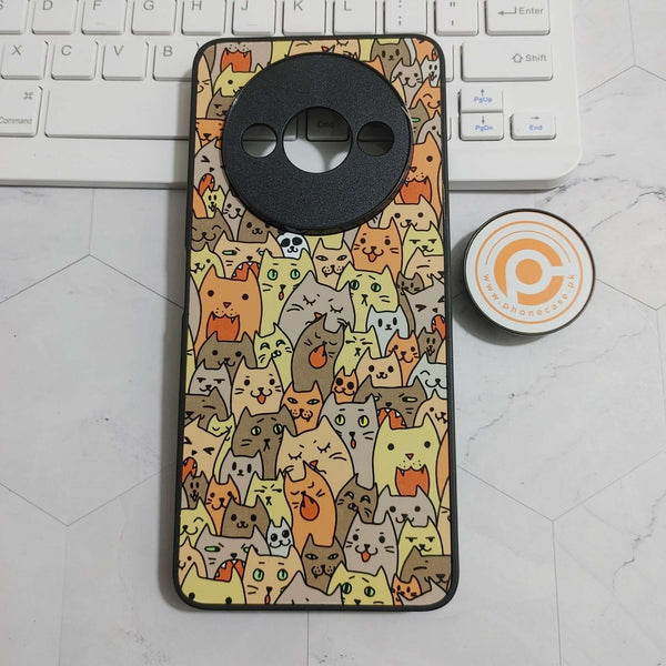 Xiaomi Redmi A3 - Cartoon Design -  Premium Printed Metal soft Bumper shock Proof Case CS-23826