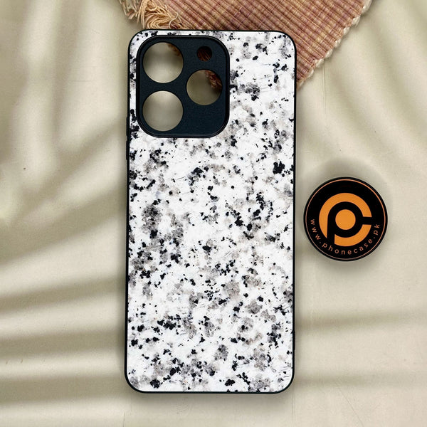 Realme Note 70 - White Design 9 - Premium Metal Printed Soft Bumper Shock Proof Case