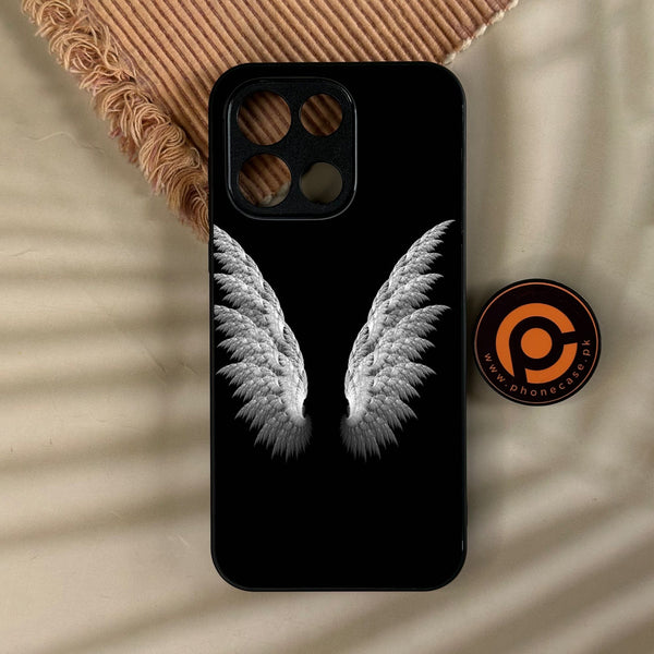 OnePlus Turbo 6 - Angel Wings Design 6 - Premium Metal Printed Soft Bumper Shock Proof Case