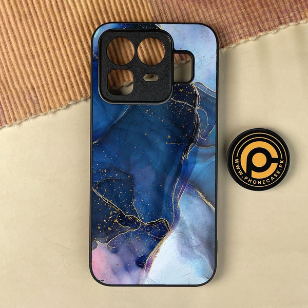 Realme Neo 8 - Blue Marble Design 7 - Premium Metal Printed Soft Bumper Shock Proof Case
