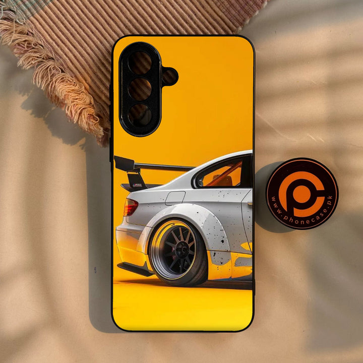 Samsung Galaxy A57 5G - M3 Gt2 Racing Car - Premium Metal Printed Soft Bumper Shock Proof Case