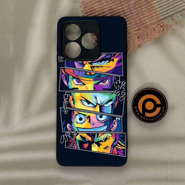 Honor X5c Plus - Anime 2.0 Design 8 - Premium Metal Printed Soft Bumper Shock Proof Case