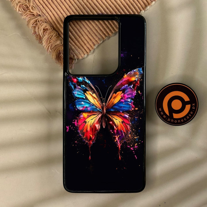 Motorola Edge 2025 - Butterflies Design 7 - Premium Metal Printed Soft Bumper Shock Proof Case