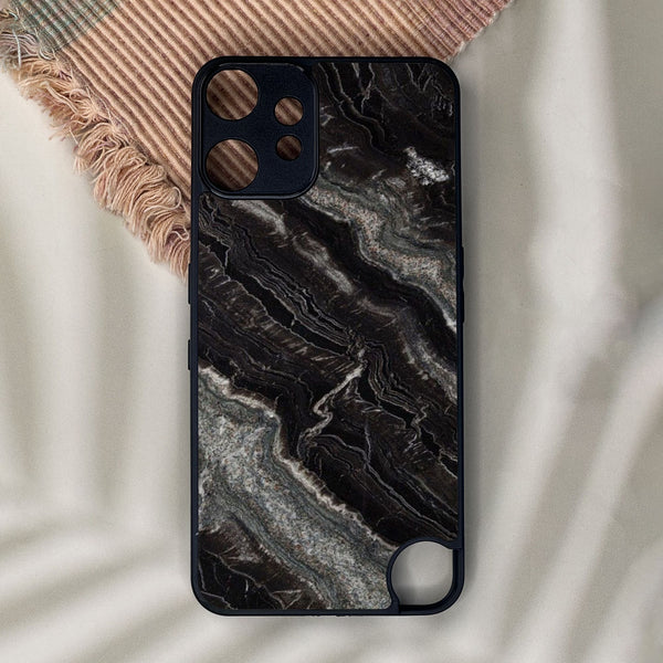 Nothing CMF Phone 2 Pro - Black Marble V 2.0 Design - Premium Metal Printed Soft Bumper Shock Proof Case