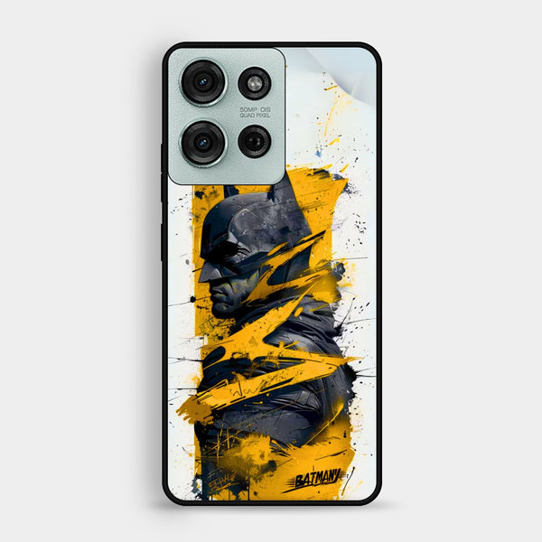 Motorola Moto G75 - Shattered Heroics - Premium Metal Printed Soft Bumper Shock Proof Case