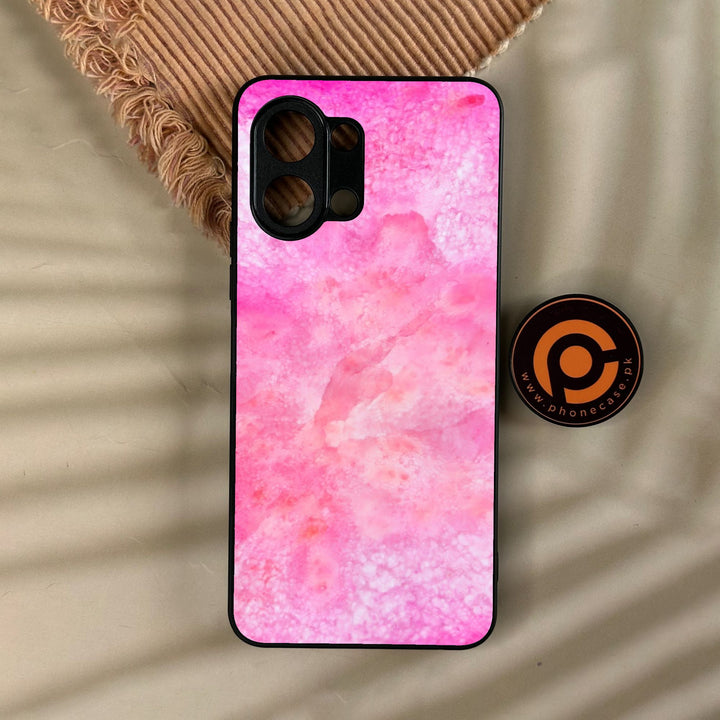 Tecno Spark Go 3 - Pink Marble 2.0 Design 5 - Premium Metal Printed Soft Bumper Shock Proof Case