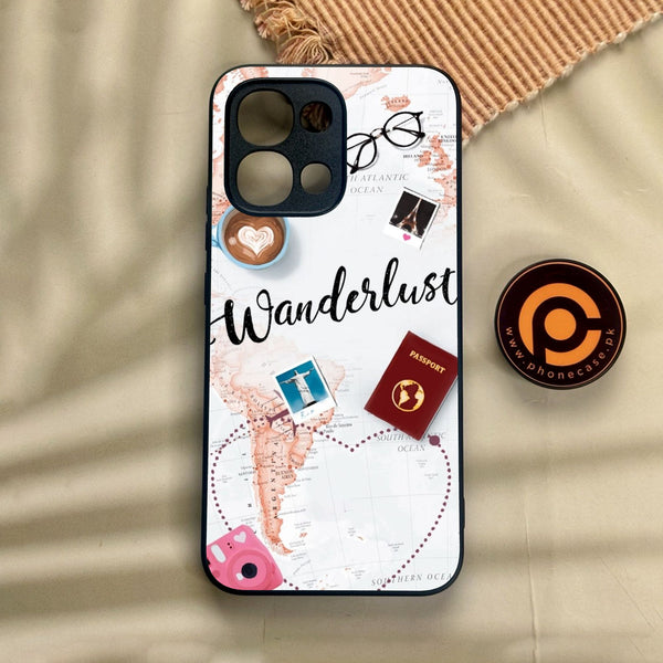 Oppo A6 Pro - World Journey - Premium Metal Printed Soft Bumper Shock Proof Case