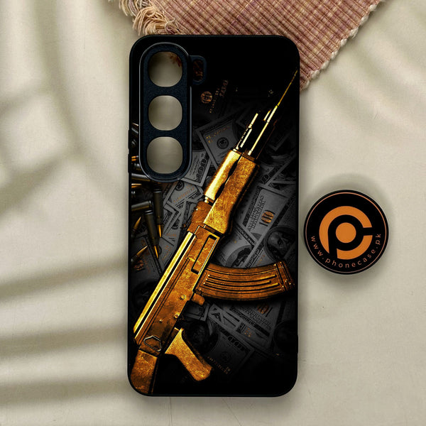 Vivo Y21d - Dollar Design 6 - Premium Metal Printed Soft Bumper Shock Proof Case