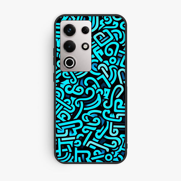 Itel S25 Ultra - Doodle Design - Premium Metal Printed Soft Bumper Shock Proof Case