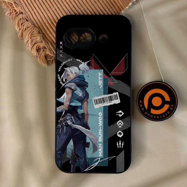 Google Pixel 10A - Battle-Ready Design 4 - Premium Metal Printed Soft Bumper Shock Proof Case