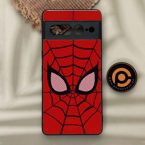 Google Pixel 7 Pro - Web Of Heroism - Premium Metal Printed Soft Bumper Shock Proof Case