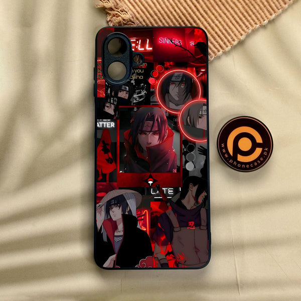 Samsung Galaxy A07 - Itachi Aesthetic - Premium Metal Printed Soft Bumper Shock Proof Case