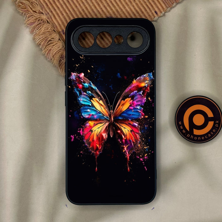 Vivo X300 FE - Butterflies Design 7 - Premium Metal Printed Soft Bumper Shock Proof Case