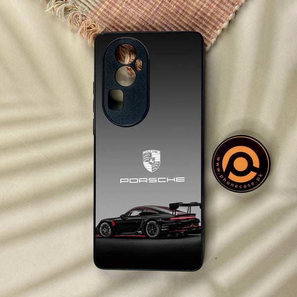 Oppo Reno 10 Pro Plus - Shadow Racer - Premium Metal Printed Soft Bumper Shock Proof Case