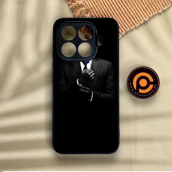 Xiaomi 15T Pro - Black Art Design 1 - Premium Metal Printed Soft Bumper Shock Proof Case