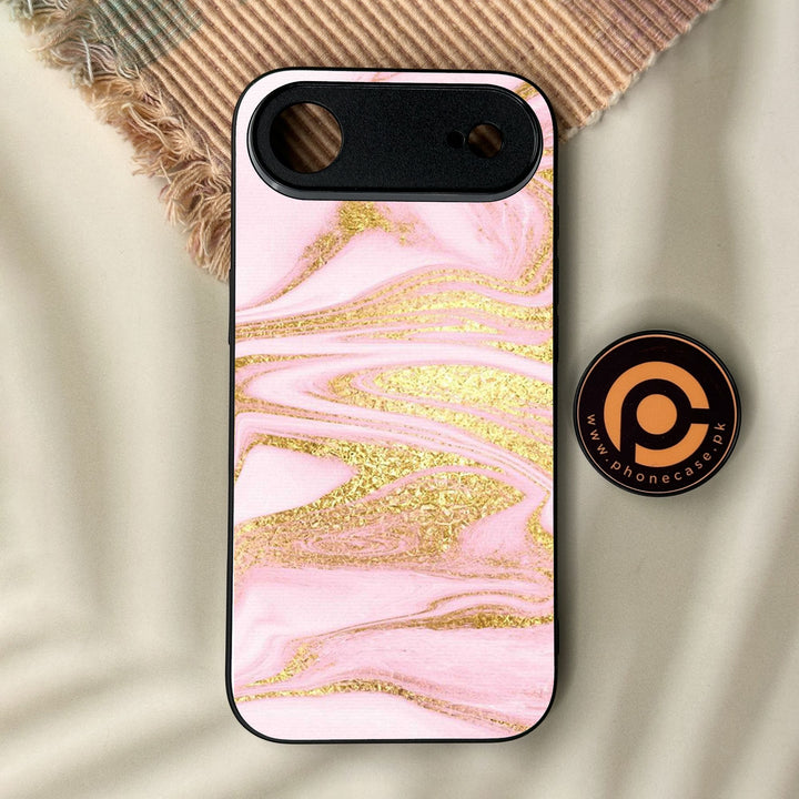 iPhone Air - Pink Design 10 - Premium Metal Printed Soft Bumper Shock Proof Case
