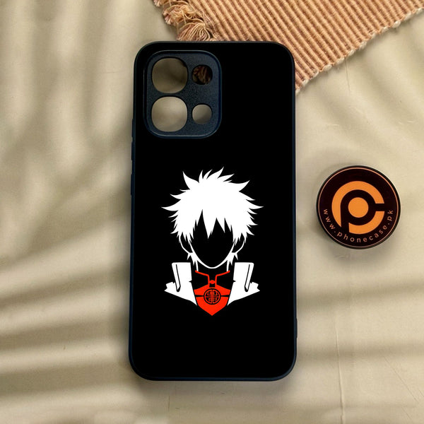 Oppo A6 Pro - Minimalistic Design 5 - Premium Metal Printed Soft Bumper Shock Proof Case