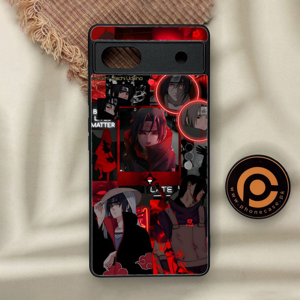 Google Pixel 6a - Itachi Aesthetic - Premium Metal Printed Soft Bumper Shock Proof Case