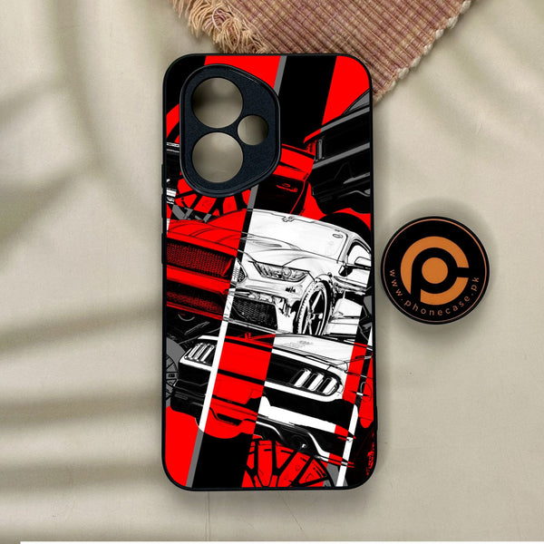 Honor 400 - Racing Series 2.0 Design 6 - Premium Metal Printed Soft Bumper Shock Proof Case