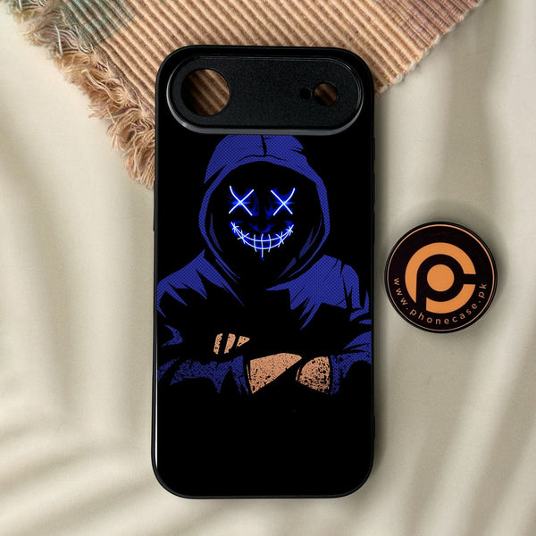 iPhone Air - Anonymous 2.0 Design 10 - Premium Metal Printed Soft Bumper Shock Proof Case