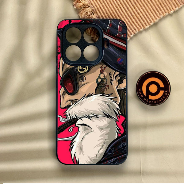 Xiaomi 15T Pro - Master Roshi - Premium Metal Printed Soft Bumper Shock Proof Case