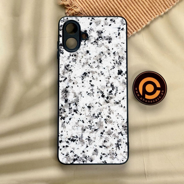 Samsung Galaxy A07 - White Design 9 - Premium Metal Printed Soft Bumper Shock Proof Case