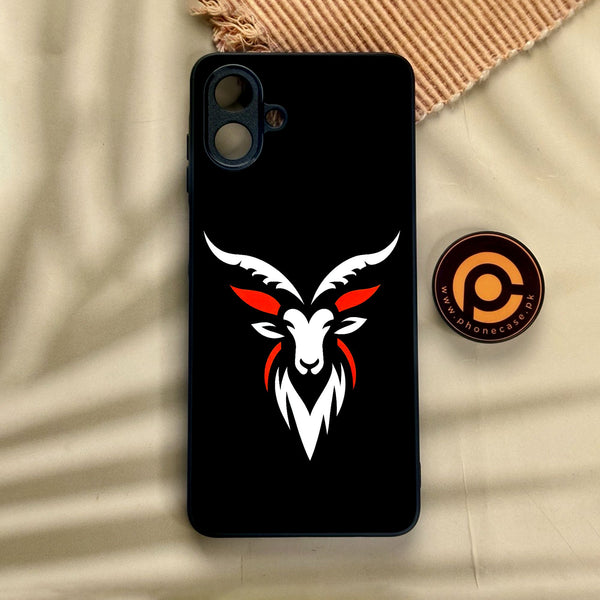 Samsung Galaxy A07 - Minimalistic Design 4 - Premium Metal Printed Soft Bumper Shock Proof Case