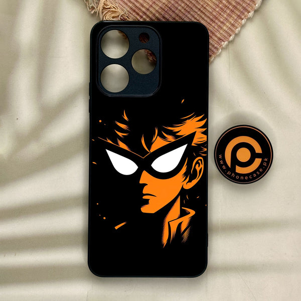 Realme Note 70 - Minimalistic Design 8 - Premium Metal Printed Soft Bumper Shock Proof Case