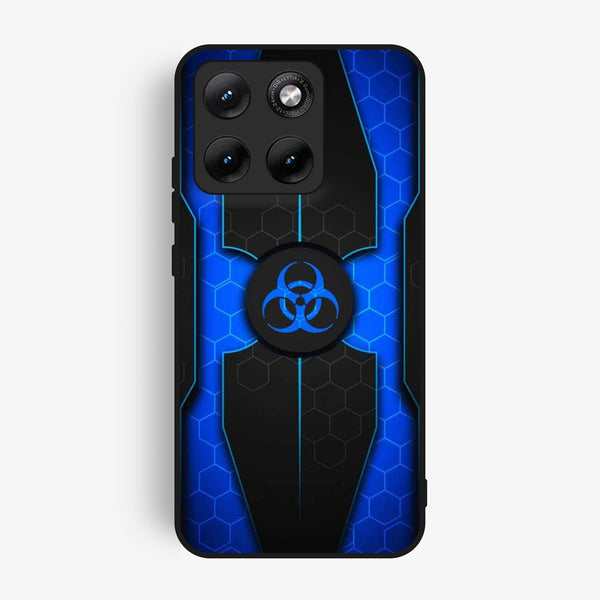 Motorola Edge 70 Fusion Plus - Biohazard Design 1 - Premium Metal Printed Soft Bumper Shock Proof Case
